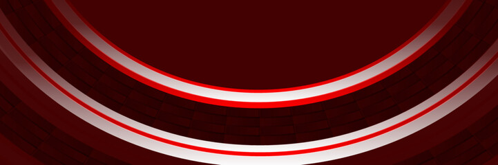 Modern red background vector