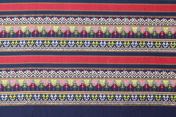 Traditional hand made original silk pattern of Thailand