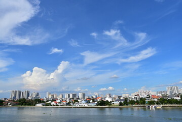 Sky over the River Saigon, Vietnam