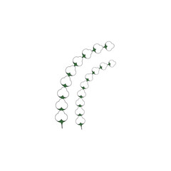 simple cotton logo icon vektor template