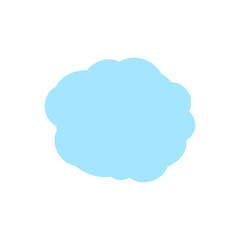 Set of speech bubble boxes vectors for dialogs. Cartoon dialogue Isolated on background