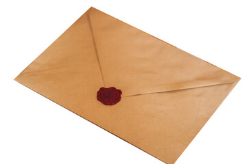 envelope with wax seal