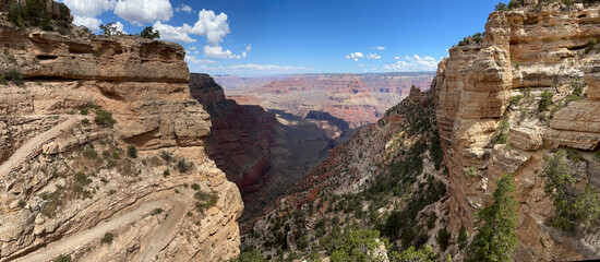 South Kaibab Trail in Grand Canyon, USA