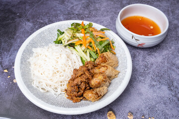 Asian Food Rice Noodle Type Buncha