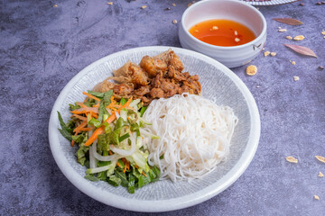 Asian Food Rice Noodle Type Buncha