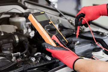 Auto mechanic Check batteries, repair, and replace engine parts.	