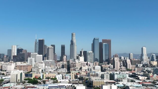 Zooming into Downtown Los Angeles
