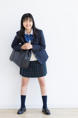 制服の女子学生