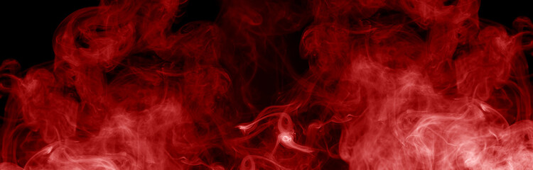 red smoke abstract background