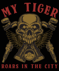 _Motorcycle t-shirt design