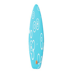 Surfing board 3d