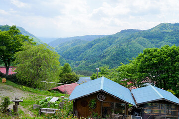 秘境  旧六合村  世立集落【群馬県吾妻郡中之条】