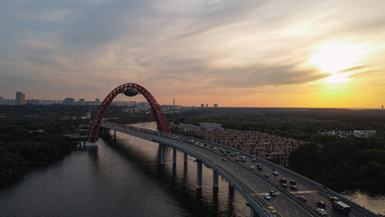 Sunset bridge