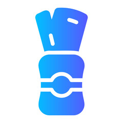 shaving brush gradient icon