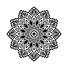 Fototapeta premium Mandala and circle design pattern 