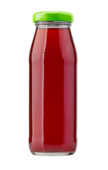 Juice bottle isolated