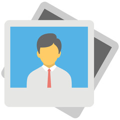 Images Flat Colored Icon