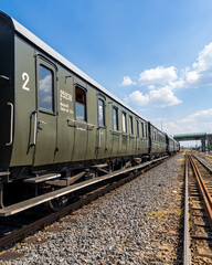 Fototapeta premium Old railway wagon