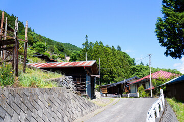 奥秩父・大滝地区の風景【埼玉県秩父市】