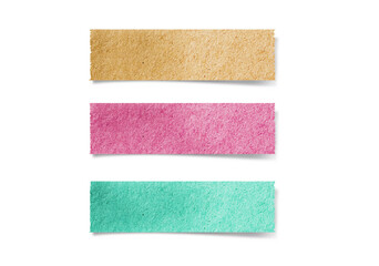 Old paper isolated transparency background.