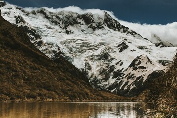 Muller Hut track in Newzealand