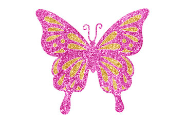 Obraz na płótnie Canvas Glitter Butterfly