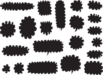 手描き　吹き出し　POP