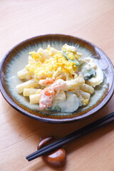 玉子がたっぷり入ったマカロニサラダ
