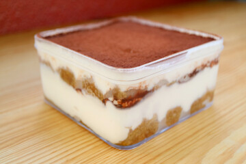 A Popular Italian Dessert Tiramisu, Also known as Tuscan Trifle