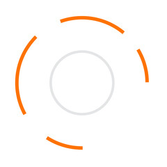 HUD FUI Design element for game and movie decoration, Cyber technology futuristic concept for user interface design