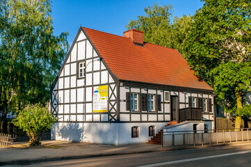 Family house of Stanislaw Staszic in Pila, Greater Poland Voivodeship. Poland.