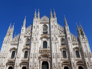 Fototapeta na wymiar Ancient Christian Cathedral in Milan