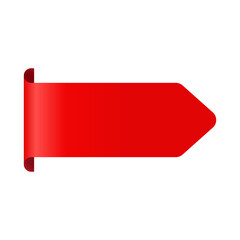 Price tag vector collection. Ribbon sale label Special offers for discounts on product prices.