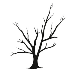 Halloween Spooky tree. 