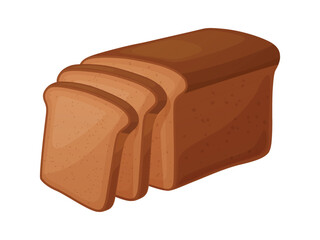Fresh bread. Bakery for breakfast. Elements for bakery, pastry design.