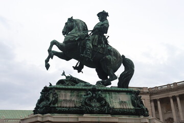 Obraz premium Maria Theresa Square in Vienna