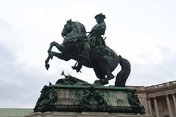 Maria Theresa Square in Vienna