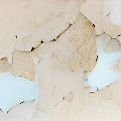 computer generated seamless tile image of cracked plaster in light beige or eggshell. tiles seamlessly