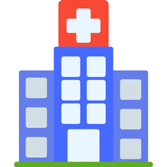 Obraz premium Hospital Icon