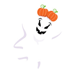 Halloween cool Ghost design
