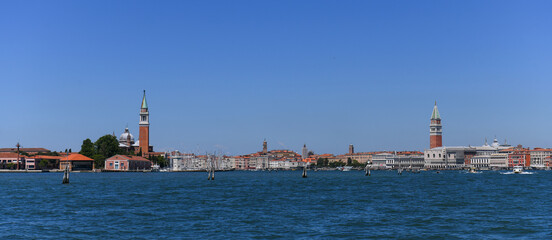 
View of Venice from the sea - obrazy, fototapety, plakaty