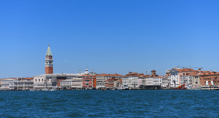 
View of Venice from the sea