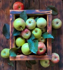 green apples