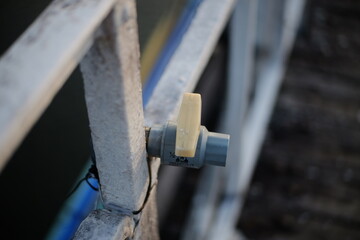 side of the old bridge