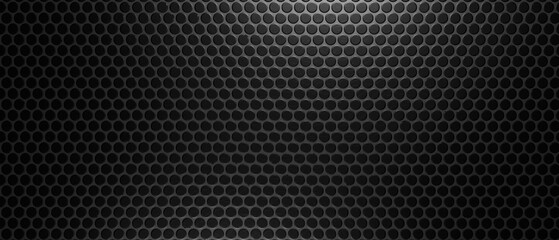 Black circle technology abstract technology innovation concept background and glowing light © lumerb