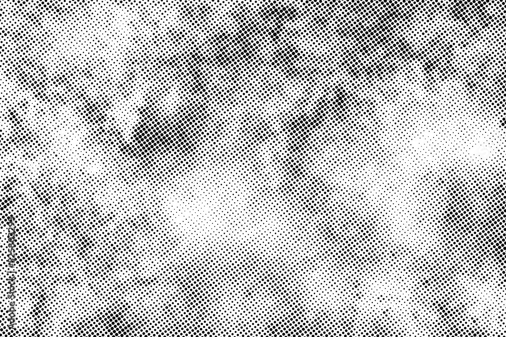 Poster vector grunge halftone pattern abstract texture background.
