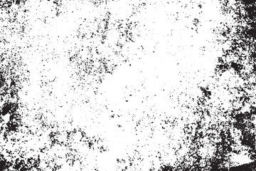 Vector grunge texture effect white and black wall abstract background.