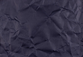 Black Crumpled Paper Artistic Abstract Background Texture
