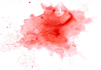 Blood Splatter Smear Stain Overlay Texture
