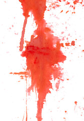 Blood Splatter Smear Stain Overlay Texture

